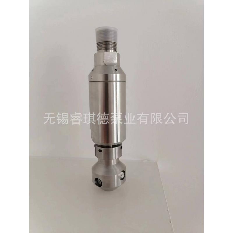 高压旋转喷头，管道清洗旋转喷头GOPHER替换喷头（40LPM,2000Bar)