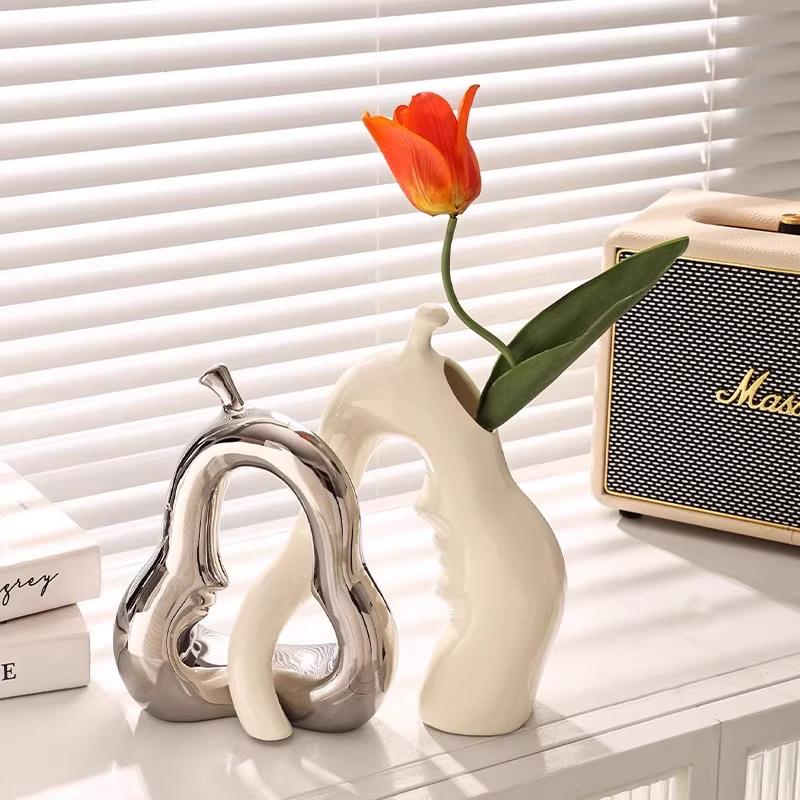 轻奢高档酒柜电视柜装饰品摆件家居高端大气上档次客厅玄关工艺品