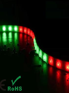 DMX512柔性洗墙灯条24V36灯LED透镜灯带桥梁楼体亮化工程照明灯条