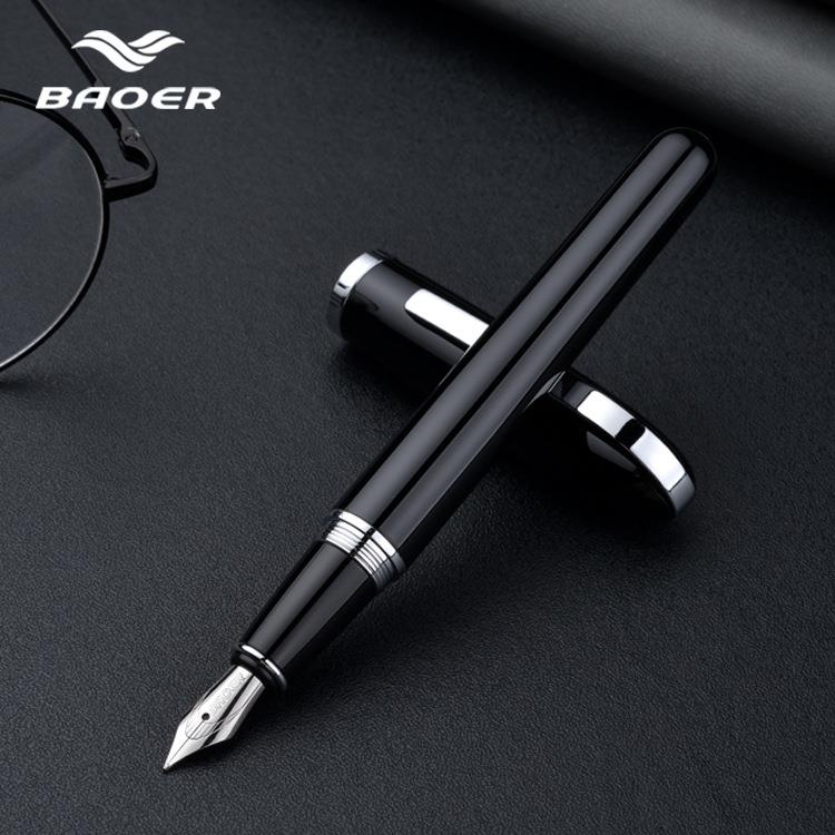 工厂直销Baoer516宝珠笔签字笔钢笔 文具用品 可个性化加