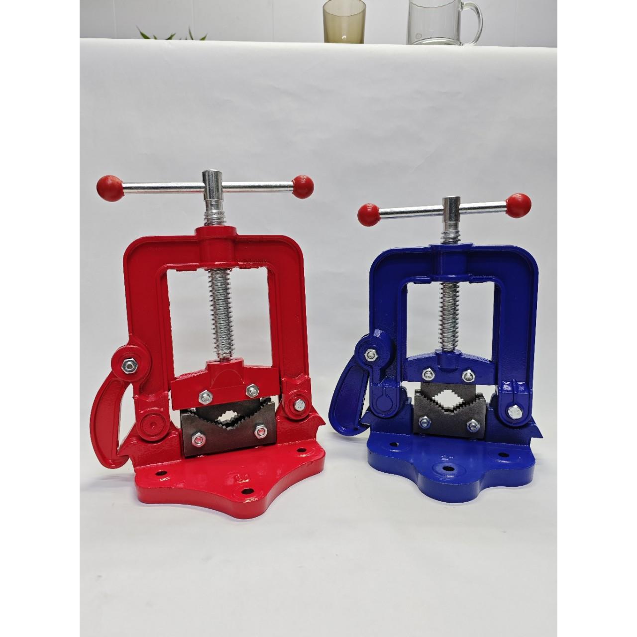 管子台虎钳镀锌管道压力钳支架龙门钳夹管钳不锈钢管重型工业级