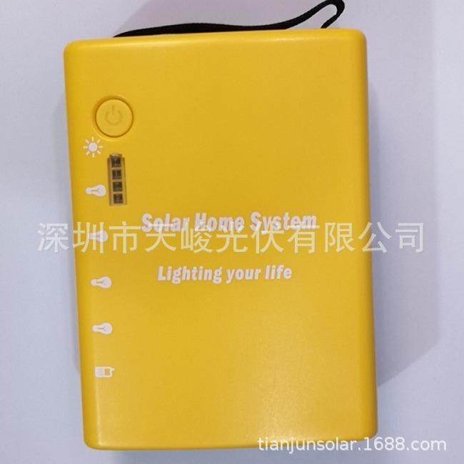 016 small Solar lighting systems home usage with 6V4.5Ah
