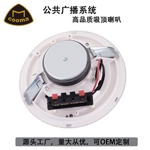 20W COOMA 5寸同轴同轴定阻喇叭商店商场背景音乐播放器扬声器