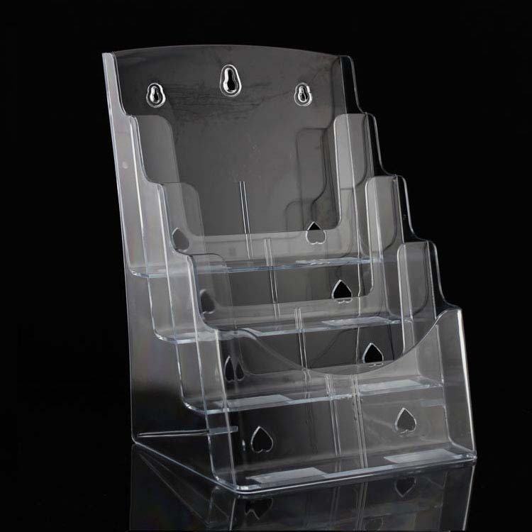 A4四格四层资料架宣传单页架挂墙三折页资料盒办公置物桌面货架,商业/办公家具,超市货架,淘宝优惠券,粉丝福利购,淘宝优惠卷