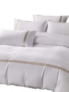 品新款 宾馆床上用品四件套带被芯枕芯白色酒店专用被子被褥全套促