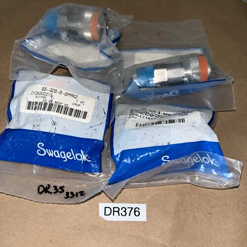 议价 (4)*全新工厂密封*世伟洛克 SS-QC6-B-6PMK2 快速连接车身 3