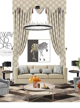 窗帘面料a布料GD1225 欧式花4色可选