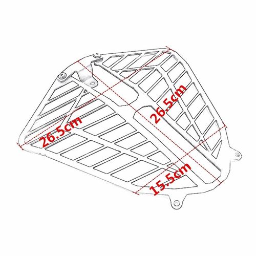 适用KTM390ADV 790ADV  890ADV RK改装铝合金大灯护网大灯罩防护