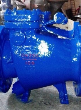 HH44X/Y/T/Z-10/1v6C 水泵防倒流防水锤重锤式微阻缓闭静音止回阀