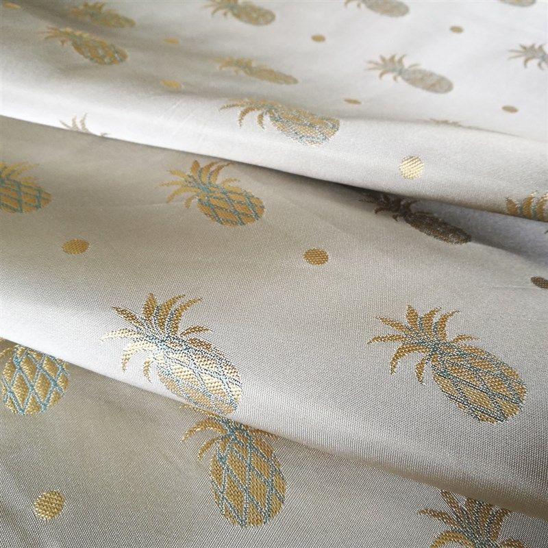 窗帘面料布料oA9676菠萝4色可选,居家布艺,窗帘面料,淘宝优惠券,粉丝福利购,淘宝优惠卷