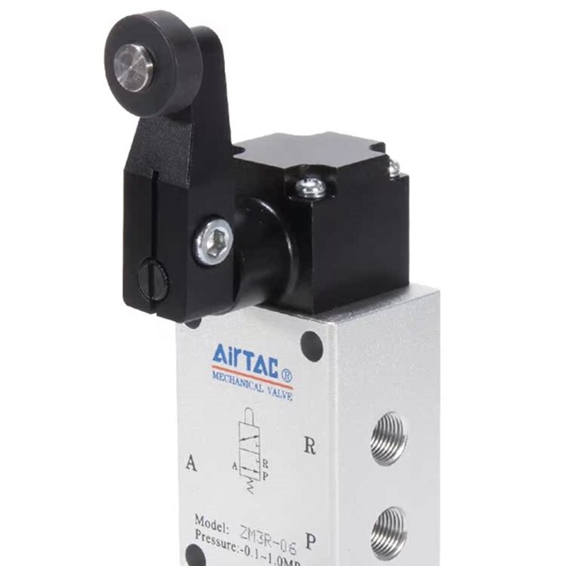 亚德客重载型d机械阀气动行程开关ZM3P-06 ZM3J-06 ZM3R-06W