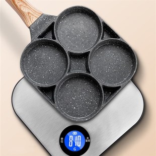 Four-hole Fryking Pot Pan Thickened Omelet Pan Non-stick Egg