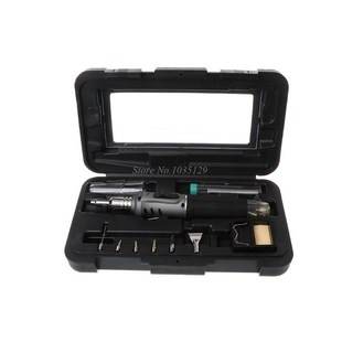 /10-In-1 Gas Soldering Iron CaseD Set Multifunction HS-1115K