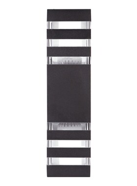 Modern Waterproof Up Down Aluminum GCuboid LED Wall Light Fi