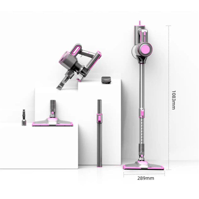 小狗吸尘器家用有线手持式吸尘器大吸力除尘床螨清除器轻型NW10 E