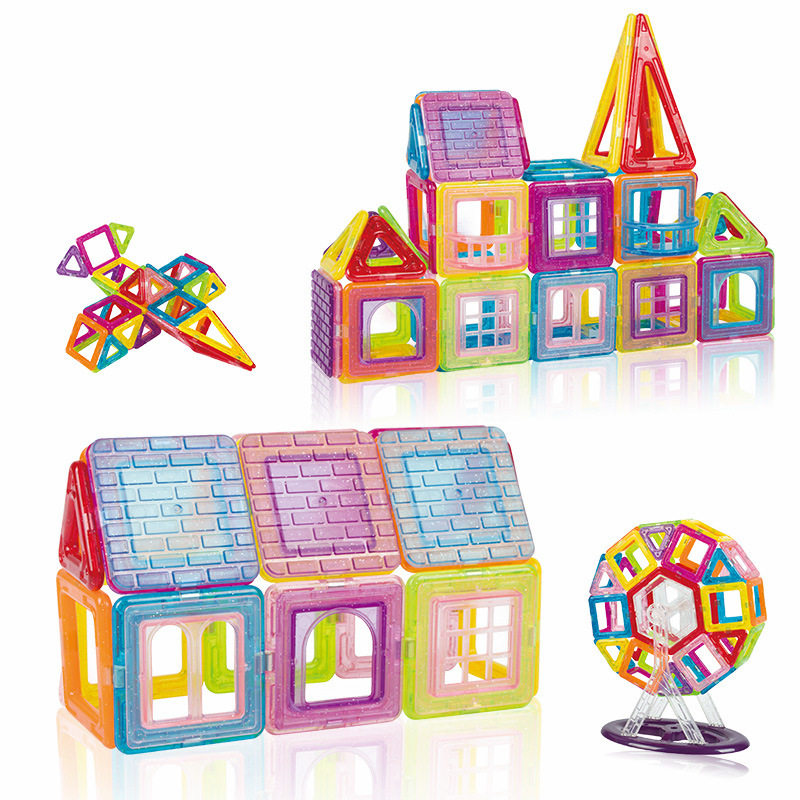 极速QWZ New Mini Magnetic Designer ConJstruction Set Model &