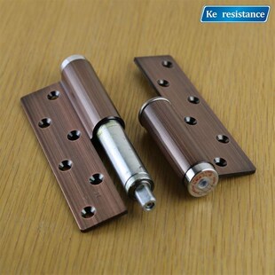 bronze invisible resistant hydr three red closers doorJ