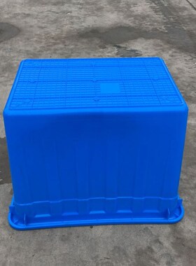 塑料水箱 大号收纳整理箱蓝色方形200L外径810*60W5*590mm