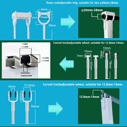 涂鸦wifi或zigbee锂电池电动窗帘伴侣机L器人电机智能家居免拆轨