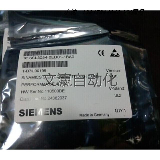 询价询价全新原装SINAMICS S120伺服V4.3内存卡6SL3054-0ED01-1BA