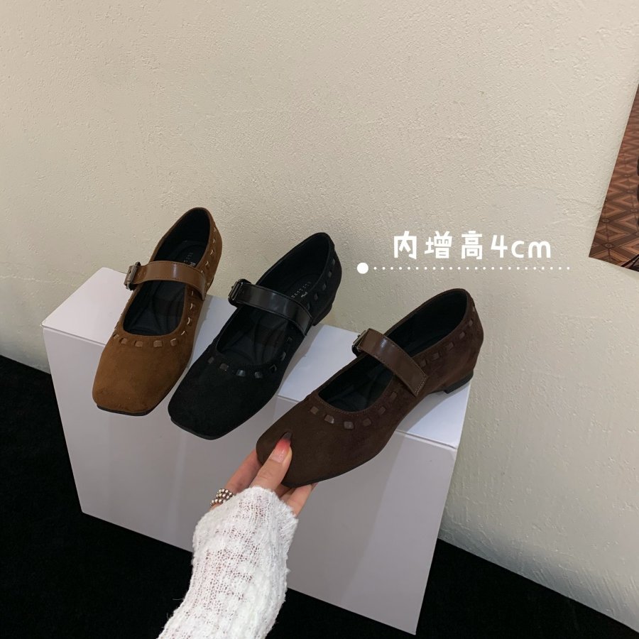 2026年新款复古方头玛丽