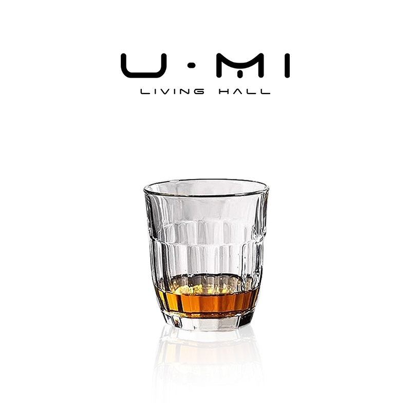 U Mi LIVING·古典 | 酒具玻璃烈酒杯耐高温果汁泡茶杯拉花咖啡杯