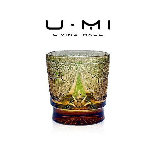 U Mi LIVING · 临川  |  酒具切子璀璨星河水晶玻璃杯威士忌酒杯