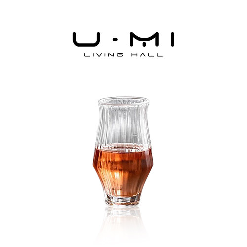 U Mi LIVING·梅子 | 酒具日式手工玻璃洋酒杯闻香杯主人杯喝茶杯