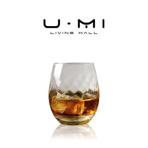 U Mi LIVING · 旋纹 | 威士忌酒杯盘旋纹玻璃杯创意高颜值洋酒杯