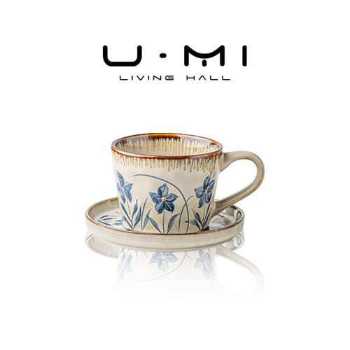 U Mi LIVING · 水波 | 咖啡杯碟水波套装喝咖啡泡下午茶复古精致