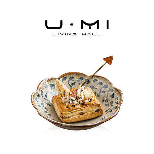 U Mi LIVING · 纤盏 | 餐具复古水果盘甜品盘陶瓷花边小菜碟