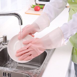 洗衣厨房家务橡胶皮家用洗碗手套女神器服加厚乳胶批发耐用型清洁