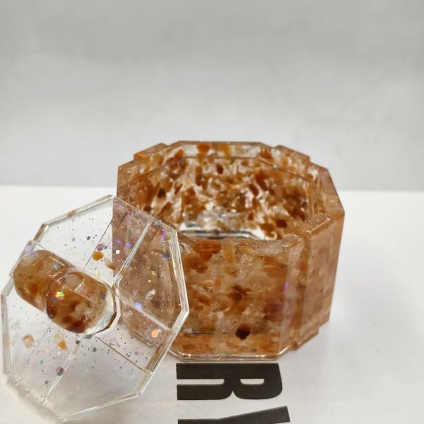各种首饰盒碎水晶滴胶卧室好记摆件家居装饰石客厅办公桌送朋友