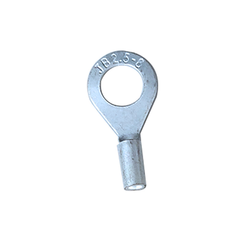 船用圆形端头JB1/1.5/2.5/4-3/4/5/6/8/10铜套冷压接线端子线耳