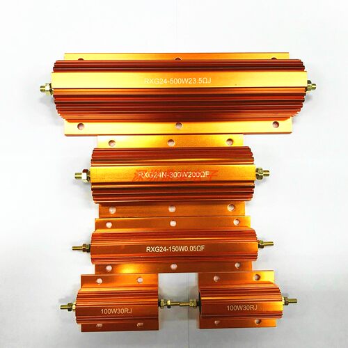 RXG24黄金铝壳电阻 1000W40R 制动电阻 功率电阻 负载电阻 工厂货
