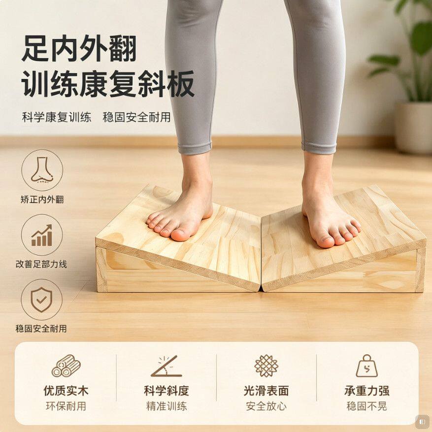 足内外翻训练康复斜板实