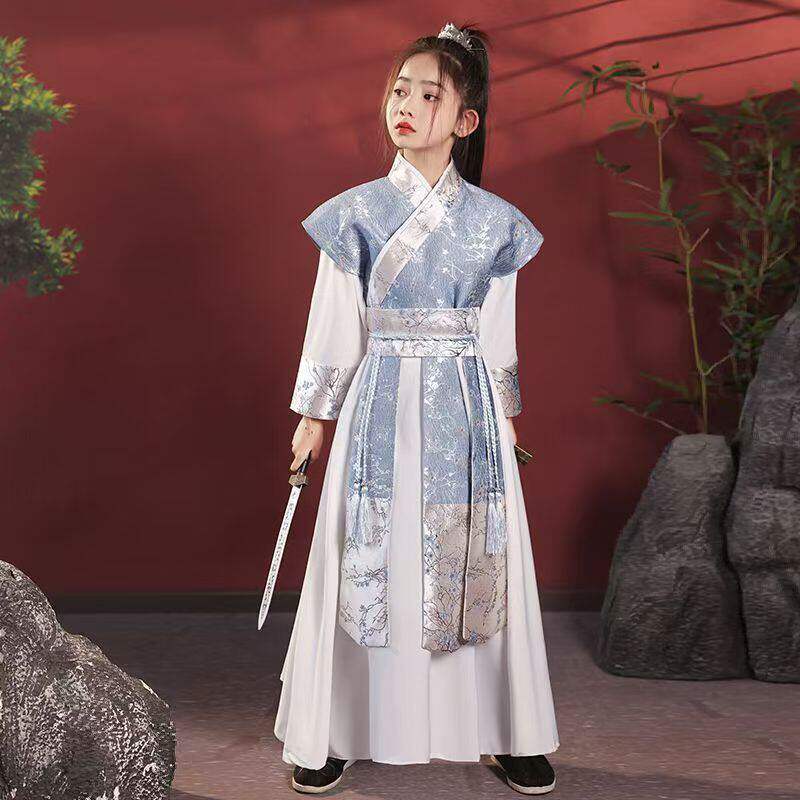 儿童花木兰服装女童汉侠