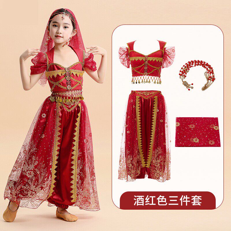 印度舞儿童演出服六一表