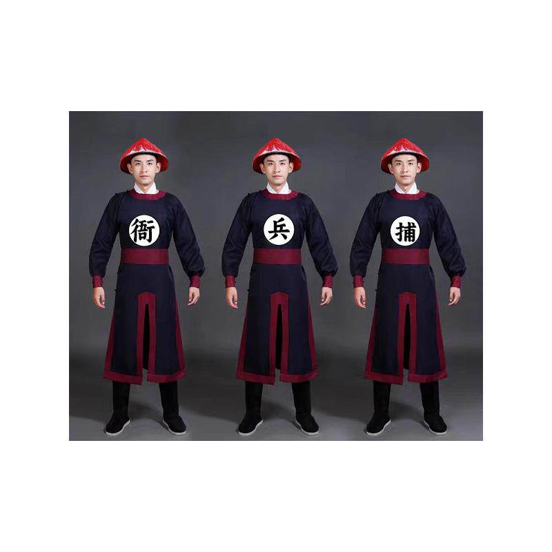 清朝官差演出服装清代侍