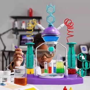 stem玩具小学生手工器材发明科技小制作 科学罐头儿童科学实验套装