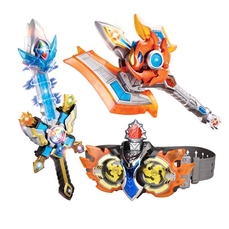 铠甲勇士玩具拿瓦召唤器腰带变身器麒麟熔斧熔麟刀茨纳米凯甲套装