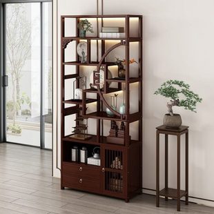 客厅展示柜家用紫砂壶茶具层架置物架博古架茶叶柜茶收纳放多层架