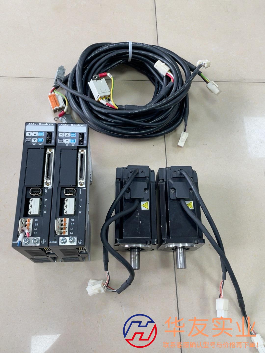 三协400瓦伺服2套  驱动DA22401 电机M