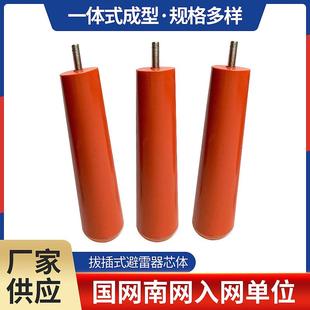 厂家定 制避雷器固化芯组 拔插式避雷器芯组芯体 避雷器配件