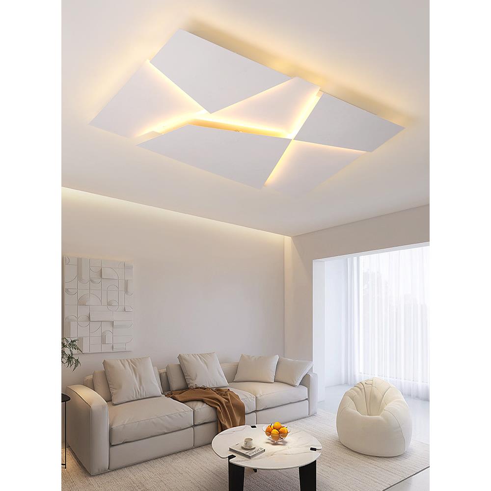 客厅吸顶灯主灯现代简约大气极简2023年新款中山灯具组合全屋套餐