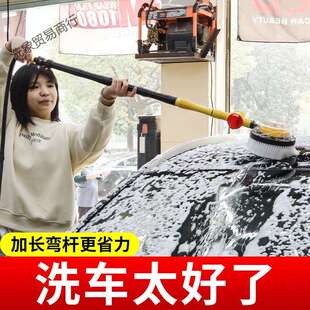 洗车拖把高档全自动刷车毛刷轮毂轮胎刷子洗车专用工具刷车神器