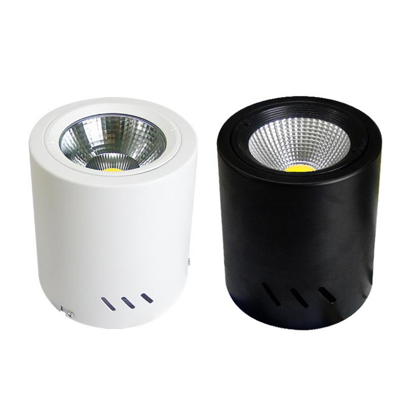 售楼中心照明led明装筒灯60w80w100w120w筒灯/欧式白色吊顶筒灯