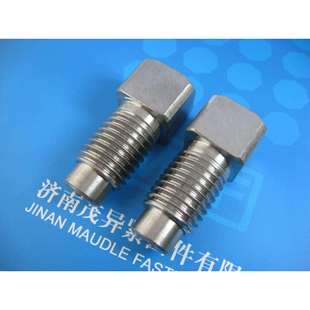 不锈钢方头长圆柱端紧定螺钉GB T85现货库存M20×35