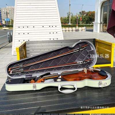 新款碳纤维小提琴盒盒子轻便抗压耐磨可托运航空箱1/2/3/4/4