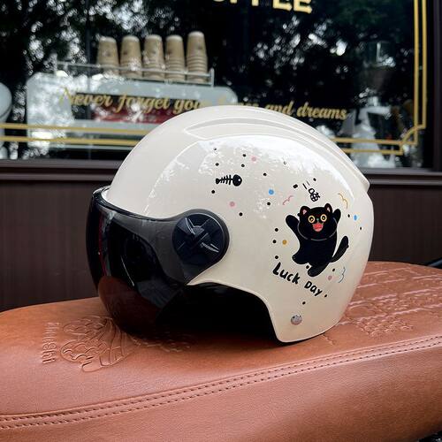 3c认证电动车头盔女款四季通用